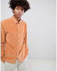 Camicia di jeans arancione di ASOS DESIGN