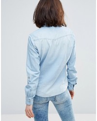 Camicia di jeans azzurra di Only