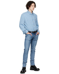 Camicia di jeans azzurra di Diesel