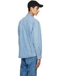 Camicia di jeans azzurra di Kenzo