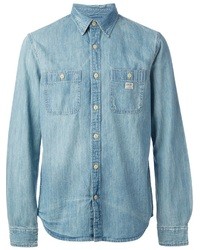 Camicia di jeans azzurra di Denim & Supply Ralph Lauren