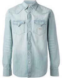 Camicia di jeans azzurra di Denim & Supply Ralph Lauren