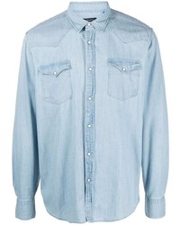 Camicia di jeans azzurra di Deperlu