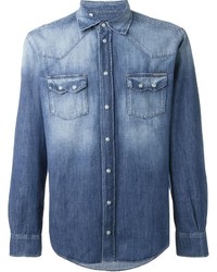Camicia di jeans azzurra di Dolce & Gabbana