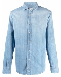 Camicia di jeans azzurra di Eleventy