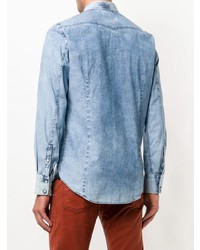 Camicia di jeans azzurra di Jacob Cohen