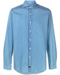 Camicia di jeans azzurra di Fay