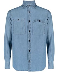 Camicia di jeans azzurra di Glanshirt
