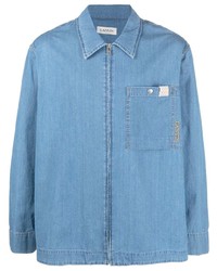 Camicia di jeans azzurra di Lanvin