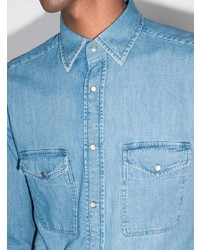 Camicia di jeans azzurra di Tom Ford