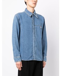 Camicia di jeans azzurra di Wooyoungmi