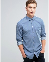 Camicia di jeans azzurra di Minimum