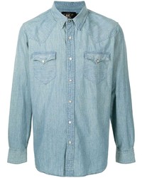 Camicia di jeans azzurra di Ralph Lauren RRL