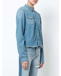 Camicia di jeans azzurra di RtA
