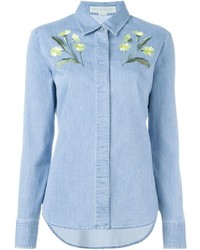 Camicia di jeans azzurra di Stella McCartney