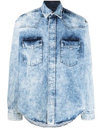 Camicia di jeans azzurra di VTMNTS