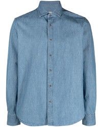Camicia di jeans azzurra di Xacus