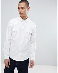 Camicia di jeans bianca di ASOS DESIGN