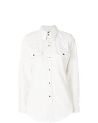 Camicia di jeans bianca di Calvin Klein 205W39nyc