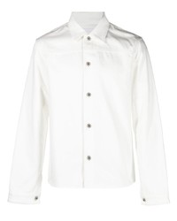 Camicia di jeans bianca di Jil Sander
