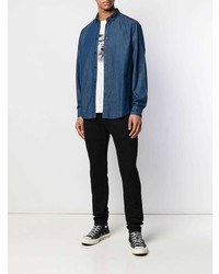 Camicia di jeans blu scuro di Natural Selection