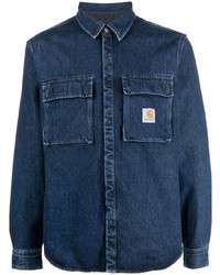 Camicia di jeans blu scuro di Carhartt WIP