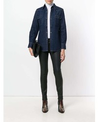 Camicia di jeans blu scuro di Calvin Klein 205W39nyc