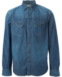 Camicia di jeans blu scuro di Denim & Supply Ralph Lauren