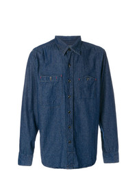 Camicia di jeans blu scuro di Engineered Garments