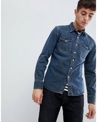 Camicia di jeans blu scuro di Levi's