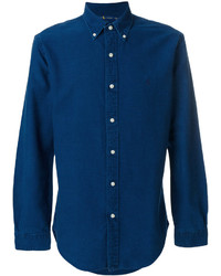 Camicia di jeans blu scuro di Polo Ralph Lauren