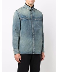 Camicia di jeans blu scuro di Givenchy