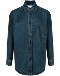 Camicia di jeans blu scuro di Wooyoungmi