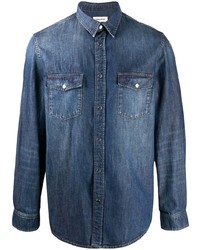 Camicia di jeans blu scuro di Zadig & Voltaire