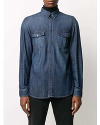 Camicia di jeans blu scuro di Zadig & Voltaire
