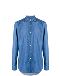 Camicia di jeans blu di Alessandro Gherardi