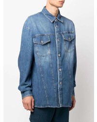Camicia di jeans blu di Loewe
