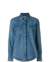 Camicia di jeans blu di Calvin Klein Jeans