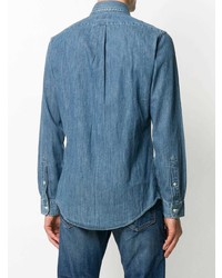 Camicia di jeans blu di Polo Ralph Lauren