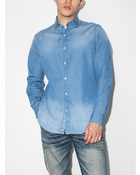 Camicia di jeans blu di Eleventy