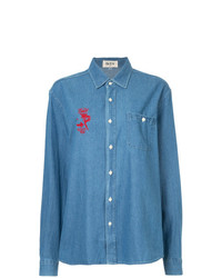 Camicia di jeans blu di G.V.G.V.Flat
