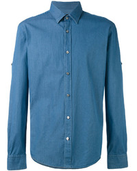 Camicia di jeans blu di Hugo Boss
