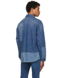 Camicia di jeans blu di Frame