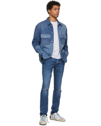 Camicia di jeans blu di Frame