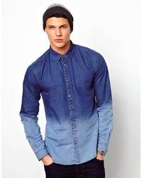 Camicia di jeans blu di Jack & Jones