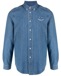 Camicia di jeans blu di Paul Smith