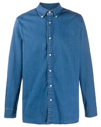 Camicia di jeans blu di Tommy Hilfiger