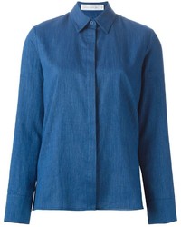 Camicia di jeans blu di Victoria Beckham