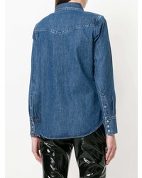 Camicia di jeans blu di Calvin Klein Jeans