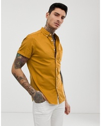 Camicia di jeans gialla di ASOS DESIGN